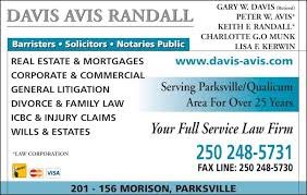 Davis Avis Randall